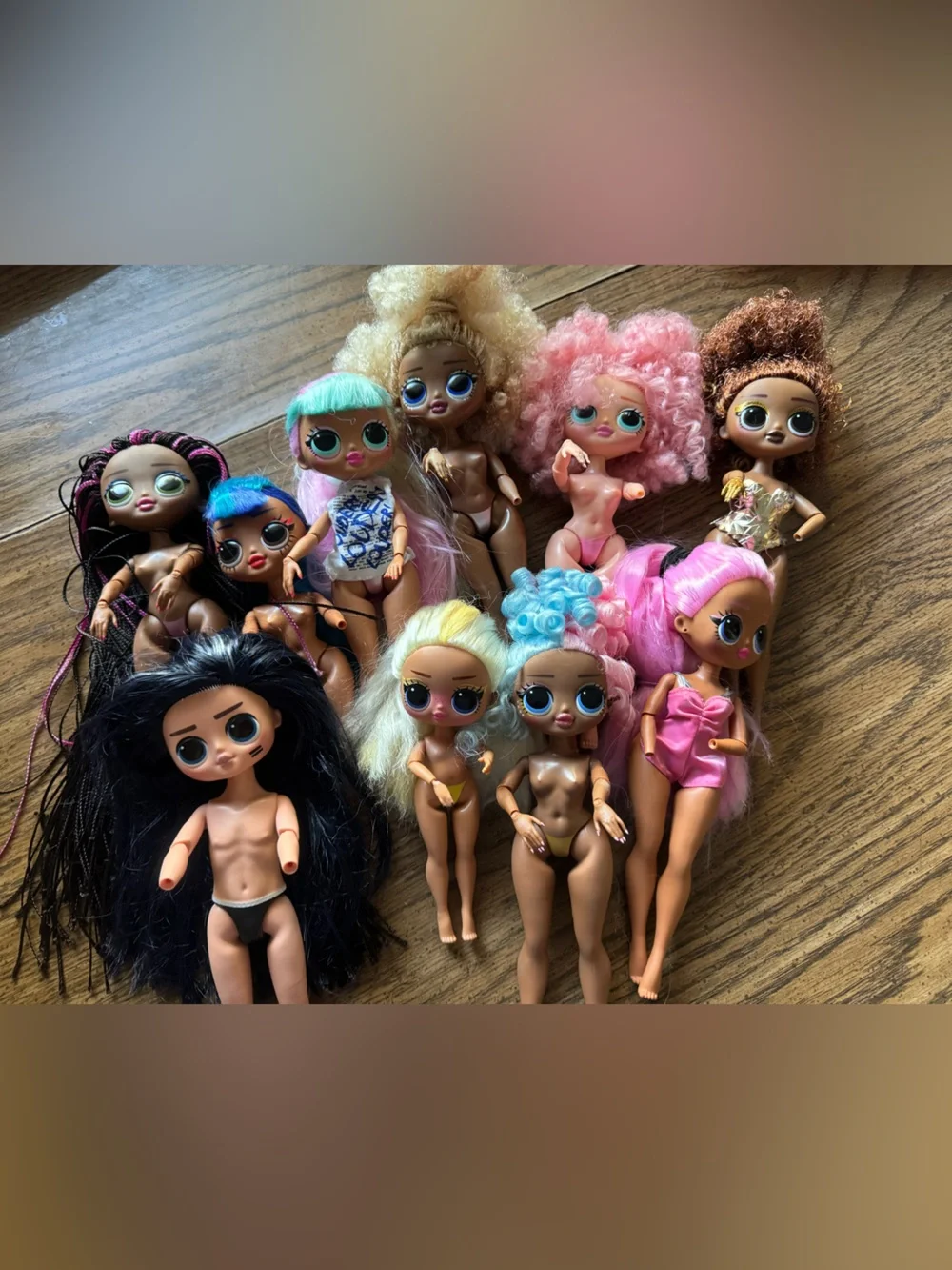 Lot of 10 LOL Surprise OMG Fashion Dolls 9' Dolls